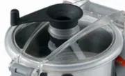 Couvercle avec racleur de cuve pour cutter mlangeur 4,5 litres