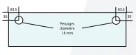 Vitre de four adaptable sur TIBILETTI