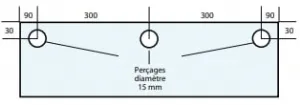 Vitre de four adaptable sur POLIN