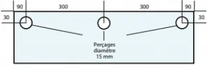 Vitre de four adaptable sur POLIN